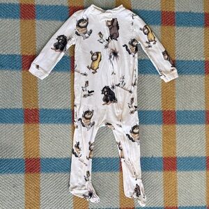 Pottery Barn Kids - Where The Wild Things Are Organic Cotton Pajama 12-18M